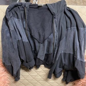 Victoria’s Secret cropped zip up hoodie